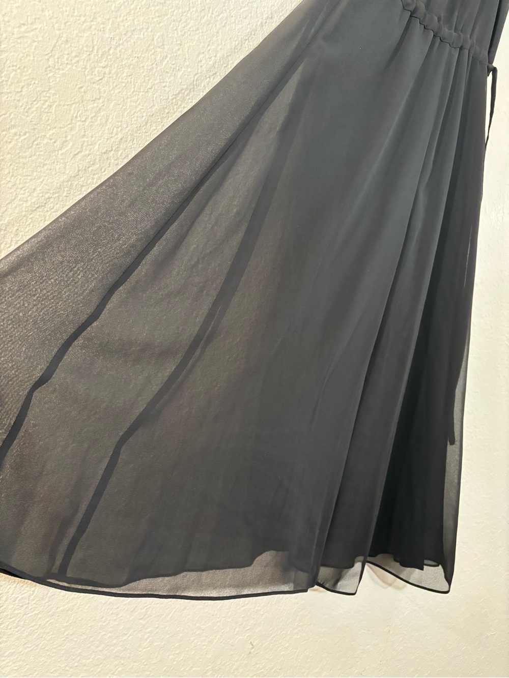 NWT Anne Klein Black Sleeveless Midi Dress with V-Neck Size XS Extra Small - Picture 7 of 11